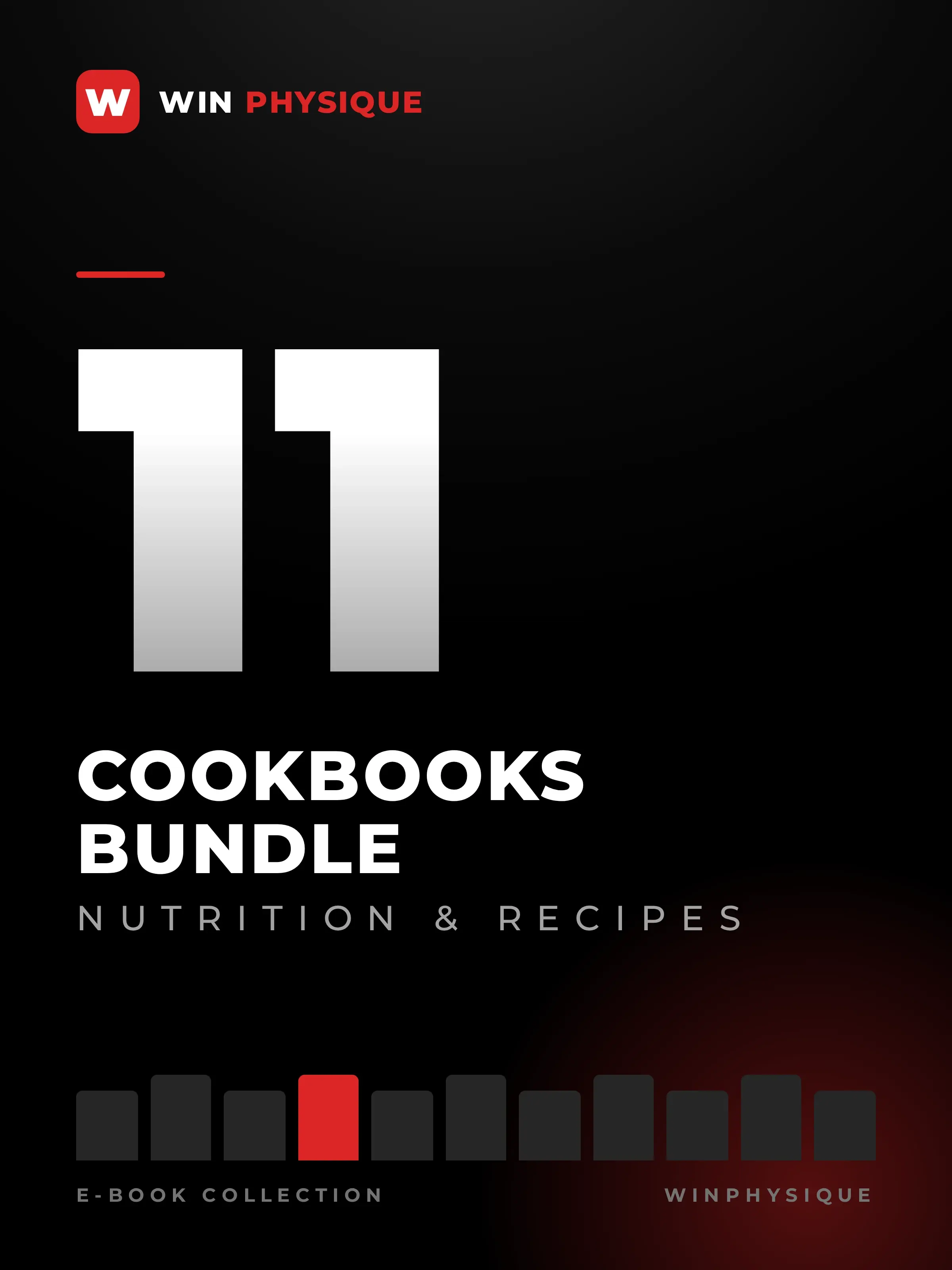 11 Cookbooks Bundle: Nutrition & Recipes